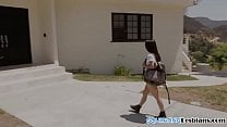 Squirting lesbian licks pussy in sapphic duo Squirting lesbian licks pussy in sapphic duo