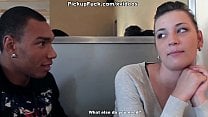 Woman severely fuck in the cafe