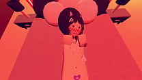 20 years old cat girl in rec room VR   SEX DANCE  