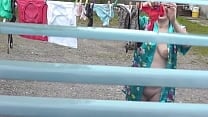 MILF naked in public Frinas husband watches through window as a pregnant neighbor without panties and a bra dries clothes in courtyard of house Voyeur Peeping Public nudity Outdoors POV MILF naked in public Frinas husband watches through window as a pregnant neighbor without panties and a bra dries clothes in courtyard of house Voyeur Peeping Public nudity Outdoors POV