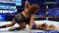 Eve Torres vs Michelle McCool Smackdown 2009
