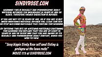 Sexy hippie Sindy Rose self anal fisting amp prolapse at the lawa rocks Sexy hippie Sindy Rose self anal fisting amp prolapse at the lawa rocks