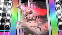Megurine Luka Voc loid in Love Project diva Nude Mod Full Nude Bunny costume