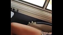 POV  Hot Milf Sucks Cock on Train  lolapearlisback  jayromeroxxx