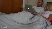 Amateur married couple watching porn together and it continued with moaning and cumshot on pussy Amateur married couple watching porn together and it continued with moaning and cumshot on pussy