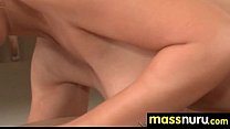 busty teen gives nuru sex massage 3