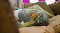 ANAL SOLO tattoo girl Sexy fishnets highheels stocking solo ANAL XL DILDO play ANAL SOLO tattoo girl Sexy fishnets highheels stocking solo ANAL XL DILDO play