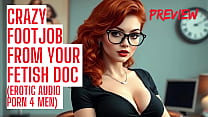 Hot psychiatrist uncovers your foot fetish Audio Porn Hot psychiatrist uncovers your foot fetish Audio Porn