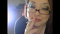 BBW Domme Tina Snua Chain Smoking 3 Vogue Slim Cigarettes With Nose Exhales  amp  Dangling BBW Domme Tina Snua Chain Smoking 3 Vogue Slim Cigarettes With Nose Exhales  amp  Dangling