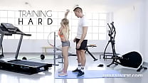 Gabi Gold Teen Fucked at the Gym