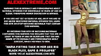 Maria Fisting take in her ass big black plug gape amp prolapse Maria Fisting take in her ass big black plug gape amp prolapse