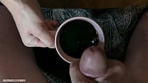 Coffee amp Cream Aimee Drinks a Cup of Joe with Cum In it after Sucking Cock Coffee amp Cream Aimee Drinks a Cup of Joe with Cum In it after Sucking Cock