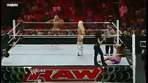 Kelly Kelly and Eve vs Maryse and Melina