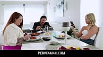 PervFam4K      Slutty stepdaughter Harley King services her stepdad  Tommy Gunn under the table while eating breakfast sucking his huge manhood under her   039 s nose PervFam4K      Slutty stepdaughter Harley King services her stepdad  Tommy Gunn under the table while eating breakfast sucking his huge manhood under her   039 s nose