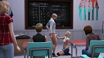 Shy guy fucks hot teacher in the classroom sims 4 3D animation Shy guy fucks hot teacher in the classroom sims 4 3D animation