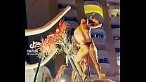 Hombre stripper en el carnaval de Mazatl aacute n Hombre stripper en el carnaval de Mazatl aacute n