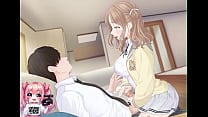 Hot college girl riding and giving handjob for cumshot Hot college girl riding and giving handjob for cumshot
