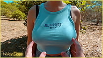 POV getting to grab this MILF hot big tits in public POV getting to grab this MILF hot big tits in public