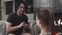 Brunette teen sex bot sucks fetish dude Brunette teen sex bot sucks fetish dude