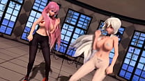MMD Luka and Haku Sexy tights