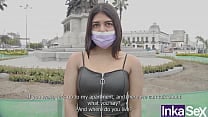 Venezolana sumisa de 18 a ntilde os recibe su primera perforada anal en las calles de Lima