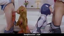 The Naughty Cosplayers Try a Sexy Approach with Their Dorky Stepbrothers that Can  039 t Go Wrong   Swapsister