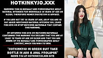 Hotkinkyjo in green suit take bottle in ass amp anal prolapse Hotkinkyjo in green suit take bottle in ass amp anal prolapse