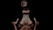 2B Riding Dick on Top in Cowgirl Neir Automata Hentai Parody 2B Riding Dick on Top in Cowgirl Neir Automata Hentai Parody