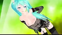 Miku Sexy Dress Nude 20 Fps 1