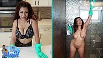 BANGBROS Thicc Dominican Maid Samantha Rose Takes Big Dick