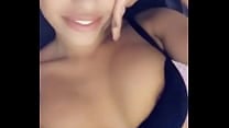girl Karyna showing her boobs