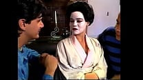 Two guys on a business trip to Japan decide to use the services of a geisha and fuck her in all holes in the hotel Two guys on a business trip to Japan decide to use the services of a geisha and fuck her in all holes in the hotel