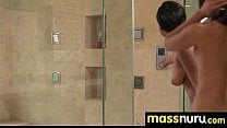 Nuru Massage Ends with a Hot Shower Fuck 1
