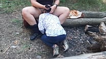 I fucked a stranger in the forest in the mouth Girls fly orgasm