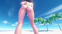 ass focused mmd