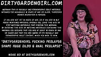 Dirtygardengirl fucking prolapse shape huge dildo amp anal prolapse Dirtygardengirl fucking prolapse shape huge dildo amp anal prolapse