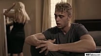 Cheating wife tricked into sex with his unknown step son Cheating wife tricked into sex with his unknown step son