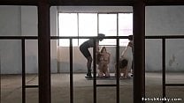 Military dom recruits two slaves Military dom recruits two slaves