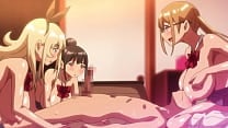 Estudiantes tienen una orgia en su primera vez   Masturbandome con hentai BOKU NI KAREM 2