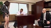 Slim Japanese Office Girl 18 seduce to Double Creampie MMF 3Some Sex by Boss and Co Worker in Uncensored Japan Porn Slim Japanese Office Girl 18 seduce to Double Creampie MMF 3Some Sex by Boss and Co Worker in Uncensored Japan Porn
