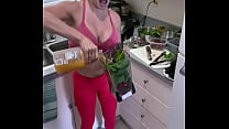 Step Mom Gets Fitter Day By Day With My Sperm Smoothies Claudia Valentine