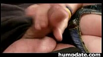 Busty wife gives handjob with no happy end Busty wife gives handjob with no happy end