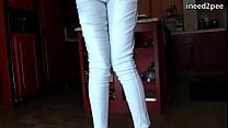 Girls with full bladders wetting their jeans panties 7 Girls with full bladders wetting their jeans panties 7