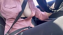 Italian Big Tits Milf Artemisia Love Car ride flashing big boobs Italian Big Tits Milf Artemisia Love Car ride flashing big boobs