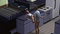 My Step Bro Rails Me Over The Counter Sims 4