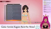 VTuber LewdNeko Plays Senran Kagura Burst Part 1