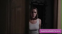 Naughty hot lesbian babes Chloe Cherry  Serene Siren gets horny and lick pussy and finger fuck in the shower