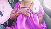 Car sex dirty talks  Indian beautiful saree housewife and car driver hot romance sex  Telugu dirty talks 