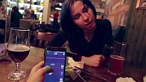I took control of my stepsister  039 s vibrator in the bar and brought her to orgasm  I took control of my stepsister  039 s vibrator in the bar and brought her to orgasm