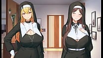 Summer Clover HAREM HENTAI GAME Ep 19 Cute day for the 3 NUNS Summer Clover HAREM HENTAI GAME Ep 19 Cute day for the 3 NUNS